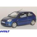 Ford Fiesta Mk.6 3-door `01 blue 1/43 Minichamps NEW+boxed  #4967 instant wheels