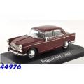 Peugeot 404 1965 red 1/43 IXO NEW+boxed #4976 instant wheels