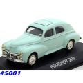 Peugeot 203 1953 lt.green 1/43 IXO NEW+boxed  #5001 instant wheels
