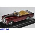 BENTLEY S2 CONTINENTAL DHC PARK WARD 1961 purple 1/43 RoadSignature NEW+boxed  #5014 instant wheels