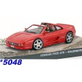 Ferrari F355 GTS Spyder 1995 red (JBond 007 Goldeneye) 1:43 IXO NEW+boxed *5048 instant wheels