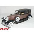 Duesenberg J Limousine 1931 bronze+black 1/43 Solido NEW+s/cased  #5097 instant wheels