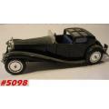 Bugatti Royale Coupe deVille 1928 black 1/43 Solido NEW+showcased  #5098 instant wheels