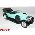 Hispano Suiza D6B 6 cyl. 1926 green 1/43 Solido NEW+showcased  #5118 instant wheels