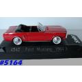 Ford Mustang 1/2 1964 red 1/43 Solido NEW+boxed  #5164 instant wheels