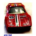Ferrari GTO 1984 red 1/43 Bburago NEW+showcased  #5190 instant wheels