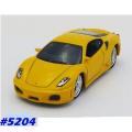 Ferrari F430 2009 yellow-met 1/43 HotWheels NEW+showcased  #5204 instant wheels