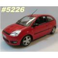 Ford Fiesta Mk V 2005 red 1/43 Minichamps NEW+boxed  #5226 instant wheels