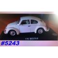 Volkswagen Beetle 1970 white 1/43 IXO/DelPrado NEWinBlister  #5243 instant wheels