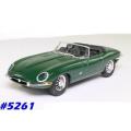 Jaguar `E`-type 1961  British Racing Green 1/43 IXO NEWinBlister  #5261 instant wheels