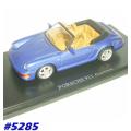 Porsche 911 Carrera 4 Cabrio 2013 blue-met 1:43 Universal Hobbies NEW+boxed  #5285 instant wheels