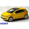 Volkswagen Polo V GTI 6R 2014 yellow Bburago/IT 1:43 NEW+boxed   #5307 instant wheels