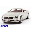 Mercedes-Benz SL 500 (R231) 2012 white-met 1:43 IXO NEW+boxed   #5325 instant wheels