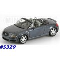 Audi TT Roadster open 2000 grey-met 1/43 Minichamps NEW+boxed  #5329 instant wheels