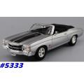 Chevrolet Chevelle SS454 open convertble 1971 1/43 Welly NEW+boxed  #5333 instant wheels