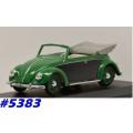 Volkswagen Beetle Cabrio 1949 green 1/43 Vitesse NEW+boxed #5383 instant wheels