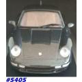 Porsche 911 (996) 1993 black-met 1/43 Bburago NEW+showcased  #5405 instant wheels