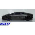 Lamborghini Reventon 2016 matte-dk.grey-met 1/43 Bburago NEW+showcased #5417 instant wheels