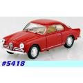 Alfa Romeo Giulietta Sprint 1957 red 1/43 Solido NEW+showcased  #5418 instant wheels