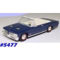 Pontiac GTO 1964 convertible dk.blue 1/43 IXO NEW+showcased  #5477 instant wheels