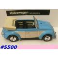 Volkswagen VW1200 Cabriolet 1951 blue/white 1/43 NewRay NEW+boxed  #5500 instant wheels