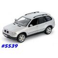 BMW X5 2005 silver 1/43 Norev NEW+boxed  #5539 instant wheels