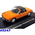 Volkwagen Porsche 914 1969 orange 1/43 IXO NEW+boxed  #5547 instant wheels