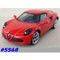 Alfa Romeo 4C Coupe Type 960 2013-2020 red 1/43 IXO NEW+boxed  #5568 instant wheels