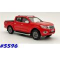 Nissan Navara 4x4 dbl.cab 2021 red 1/43 Nissan Ltd Collectn NEW+boxed  #5596 instant wheels