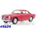 Alfa Romeo Giulietta Sprint 1957 red 1/43 Solido NEW+reblistered  #5624 instant wheels