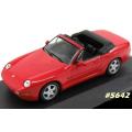 Porsche 968 Cabrio 1993 red 1/43 SparkHighSpeed NEW+reblistered  #5642 instant wheels