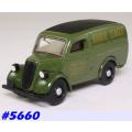 Ford E83W Van 1950 green Radio Times 1/43 Dinky NEW+reblistered  #5660 instant wheels