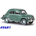 Renault 4CV 1954 grey-green 1/43 Solido NEW+reblistered  #5681 instant wheels