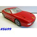 Ferrari 456 GT 1992 red 1/43 Bburago NEW+reblistered  #5699 instant wheels