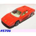 Ferrari Testarossa 1987 red 1/43 Bburago NEW+reblistered  #5706 instant wheels