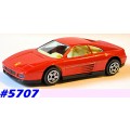 Ferrari 348 tb 1995 red 1/43 Bburago NEW+reblistered  #5707 instant wheels