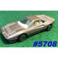 Ferrari 288 GTO 1984 brown-metallic 1/43 Bburago NEW+reblistered  #5708 instant wheels