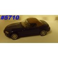 BMW Z3 Roadster 1999 blue 1/43 Schuco NEW+reblistered  #5710 instant wheels