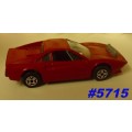 Ferrari 308 GTB 1985 red 1/43 Bburago NEW+reblistered  #5715 instant wheels