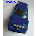 Ferrari 308 GTB 1985 blue 1/43 Bburago NEW+reblistered  #5716 instant wheels