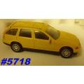 BMW 5 E61 5-door touring 2007 yellow 1/43 Herpa NEW+reblistered  #5718 instant wheels