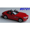 BMW Z8 Roadster 2002 red 1/43 Bburago NEW+reblistered  #5721 instant wheels