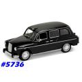 Austin FX4 London Taxi Cab 1958 black 1/43 Welly NEW+reblistered  #5736 instant wheels