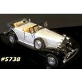 Cadillac V16 Phaeton 1932 silver 1/43 Yat Ming NEW+reblistered  #5738 instant wheels