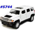 Hummer H3 2019 white 1/43 Welly NEW+reblistered  #5744 instant wheels