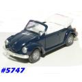 Volkswagen 1303 Cabriolet 1973 dk.blue 1/43 Siku NEW+reblistered  #5747 instant wheels