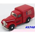 Commer 8 cwt Van Sharp`s Toffee red 1948 1/43 Dinky NEWinBlister  #5748 instant wheels