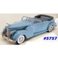 Cadillac V16 Torpedo Cabrio 1938 blue 1/43 RexToys NEW+reblistered #5757 instant wheels
