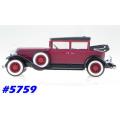 Cadillac 16V Landaulette 1931 red 1/43 Solido NEW+reblistered  5759 instant wheels