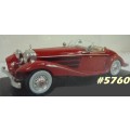 Mercedes-Benz 540K Roadster 1937 red 1/43 MOY/Matchbox NEW+reblistered  #5760 instant wheels